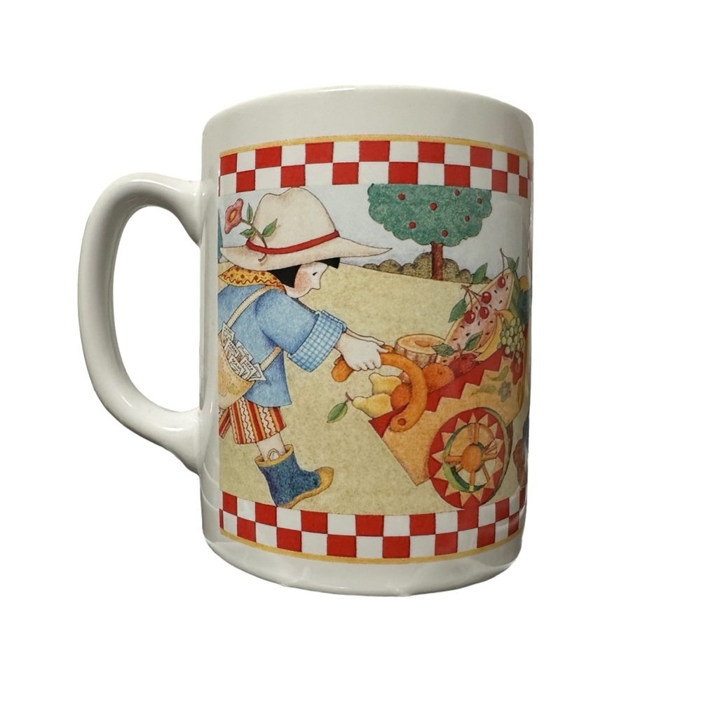 Mary Engelbreit Vintage 1994 Gardening Mug